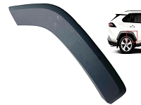 Rear Door Flare Arch Trim Molding RH Passenger Side for 2019 - 2021 Toyota Rav4 Replaces 75061-0R010; 750610R010
